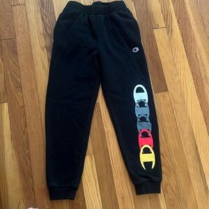 Champion boys black sweatpants